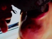 The cock-thirsty Bhabhi sucked the cock and squirted on her boobs.