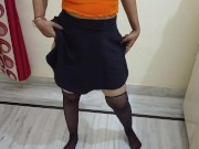 Nisha bhabhi hot seducing nude dance on indian baby doll song 6/16