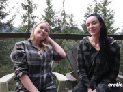 Ersties - Hot Lesbian Friends Spend the day Satisfying each other 13/16