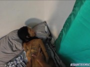 18 years old Asian girl are sex toy for 58 years old man POV 12/16