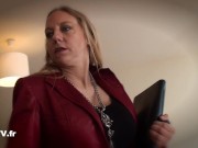 Anal trio with a blindfolded woman 3/16