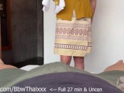 Thai masseuse seduces client for creampie (Full & Uncen in Fansly @BbwThaixxx) 27min 1/16