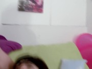 South American babe Carol Vega in sexy spandex leggings fucking with spanish stud 6/16