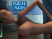 3DGSPOT - Teen Cheerleader Deepthroats And Fucks A Random Big Dick In Glory Hole! UNCENSORED SEX! 11/16