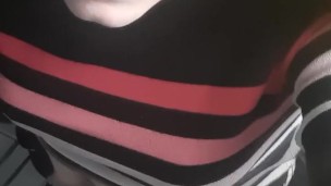 A trans girl sucks off another trans girl