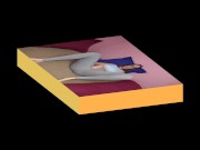 Busty brunette Alisha Adams is fucking her tight ass 1/16