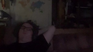 Stroking my cock until I cum, made a mess on myself