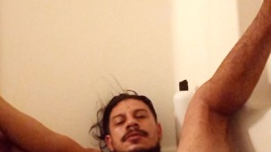 Masturbating in the tub