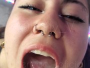 My friend's girlfriend loves my semen, she swallows all of it 13/16