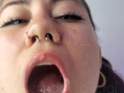 My friend's girlfriend loves my semen, she swallows all of it 14/16