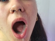 My friend's girlfriend loves my semen, she swallows all of it 15/16