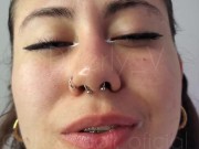 My friend's girlfriend loves my semen, she swallows all of it 16/16