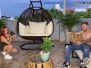 Andrea Castro es una fotografa cachonda pelirroja con grandes tetas - Brian Evansx 4/16