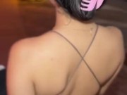 Lovely Big Ass Babe Blows Cock 12/16