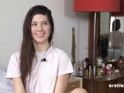 Ersties - Bathing session with Julia and her anal plug 15/16