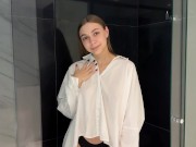 Transparent White Shirt Dry vs Wet 1/16