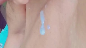 Cute 18 virgin boy playing with huge dick for first Time. Beautiful and slim body.