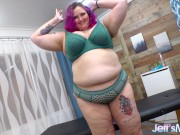 Chubby Sara Star Masturbates on Massage Table 3/16