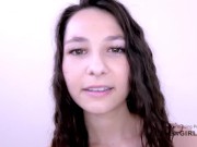 Cute 19yo Teen Pumps Big Cock with her Mouth Porno Castings 8/16