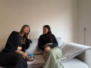 My best friend fulfills my lesbian fantasy while I suspect that I am pregnant with my husband. 5/16