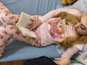 Hot Girl from College wants to have as much as Precum as possible from a big dick guy by cock teasing and massaging the balls 2/16