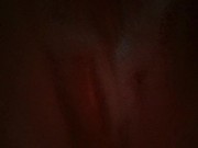 a Russian cosplayer in a school uniform stockings sits on her face with a wet pussy and cums from he 11/16