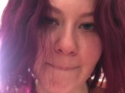 SEXY GIRL GIVES HANDJOB POV