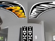 VIRTUAL PORN - Smoking Hot Babe Cassie Del Isla Gives Filthy Rich A Proper Anal French Lesson 1/16