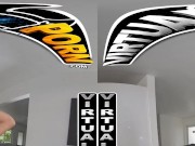 VIRTUAL PORN - Smoking Hot Babe Cassie Del Isla Gives Filthy Rich A Proper Anal French Lesson 4/16