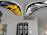 VIRTUAL PORN - Smoking Hot Babe Cassie Del Isla Gives Filthy Rich A Proper Anal French Lesson 5/16