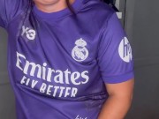 Footballer Girl Does A Striptease And She Ends Up With Her Pussy💦 7/16