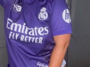 Footballer Girl Does A Striptease And She Ends Up With Her Pussy💦 8/16