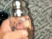 using my Adam & Eve Vibrating and Sucking Stroker Toy 12/16