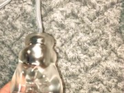 using my Adam & Eve Vibrating and Sucking Stroker Toy