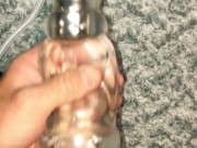 using my Adam & Eve Vibrating and Sucking Stroker Toy 9/16