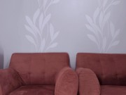 CACHONDA RUBIA LATINA SE MASTURBA HASTA CORRERSE CUANDO SU ESPOSO SALE DE CASA-SUSSY LOVE 7/16