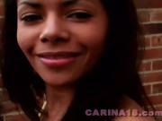 Beautiful Latina Carina fingering till climax 4/16