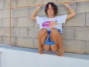 Pee in white panties 1/16