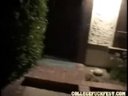 Debauched college finger fest 1/16