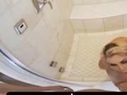 Naughty Bad Girl Takes a Hard Fuck in the Shower 5/16