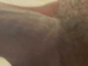 Big Black Cock Closeup Cumshot 2/16