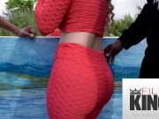 Double penetration interracial fuck for Jessie Rogers 2/16