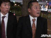 Sexy Japanese girl gets picked up and fucked by an old guy 1/16