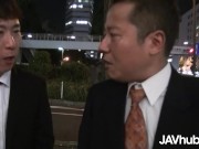 Sexy Japanese girl gets picked up and fucked by an old guy 2/16