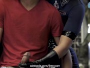 Hand Job At the Pawnshop Cum in Panties Above the Claw 3/16