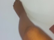 3D MASTURBATION THE LATIN BRUNETTE SHOWS HER ENTIRE PUSSY AND EXCITED CUMMS AN ORGASM