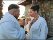 Italian milf in fishnet stockings 11/16