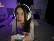 Gamer's Stepsister Sucks Dick And Rides - Anny Walker 10/16