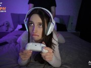 Gamer's Stepsister Sucks Dick And Rides - Anny Walker 6/16