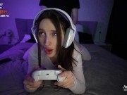 Gamer's Stepsister Sucks Dick And Rides - Anny Walker 7/16